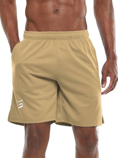 

g gradual men geo print drawstring waist sports shorts i7rt#, White;black