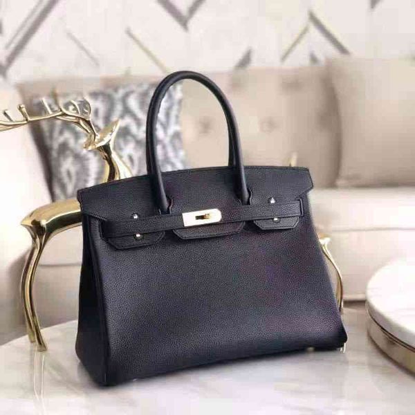 

handbag herme birkin togo handbags designer h home trendy leather bag lychee pattern large capacity casual and versatile