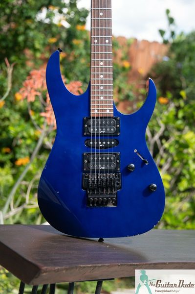 

rg 570 - jewel blue finish guitar