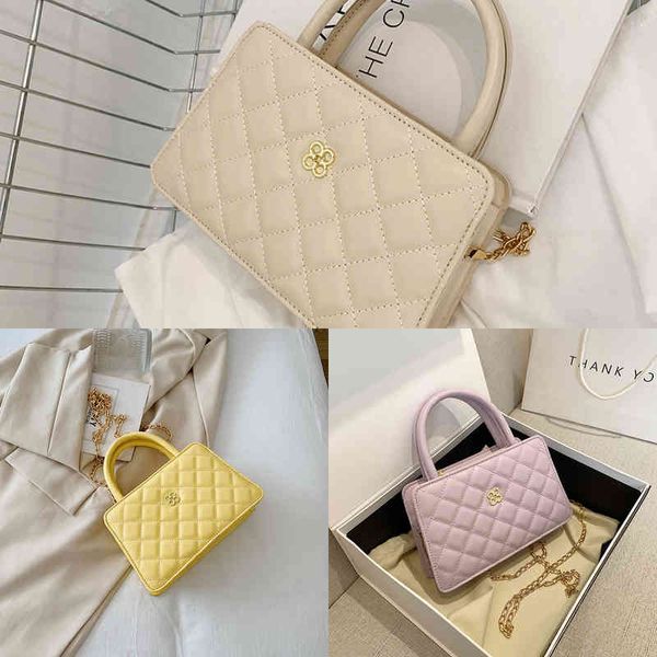 

lingge female 2022 new women's chain shoulder net messenger portable small female hs shoulder handbags in trendy underarm