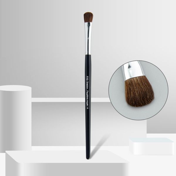 PRO Lidschatten-Make-up-Pinsel 14 – Natürliches Haar, mittelgroß, Augen, Nase, Schattierung, Blendig Cosmetics Beauty Tools
