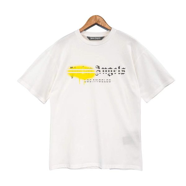 

2022 mens designer t shirt man mens tshirt polo tee loose tees fashion design casual printing luxurys clothing street shorts sleeve clothes, White;black