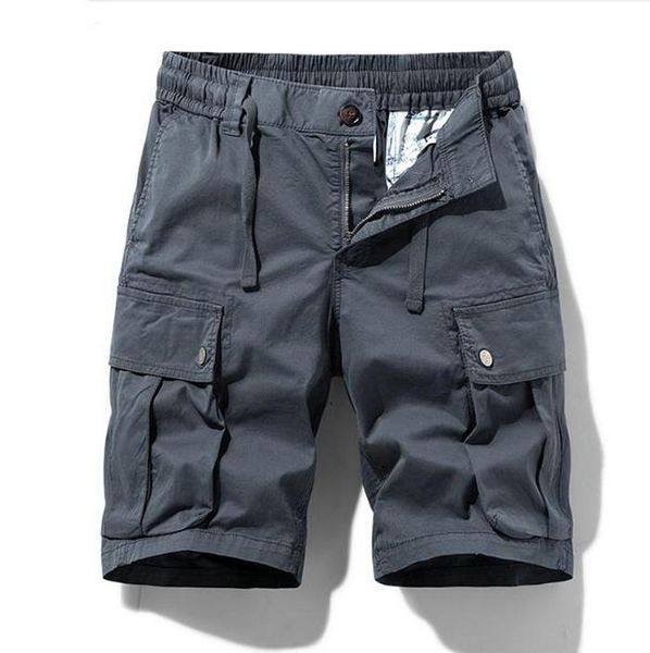 SUDELL COLOR MEN's Cargo Shorts Summer Casual Pants Multi-Pocket Men Streetwear 2022 Brand Cotton Shorts homens