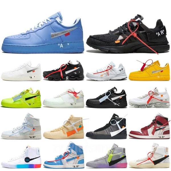 

original mens womens off shoes mca white red mac silver triple black green gner presto 2.0 chaussures 36-45 cd87