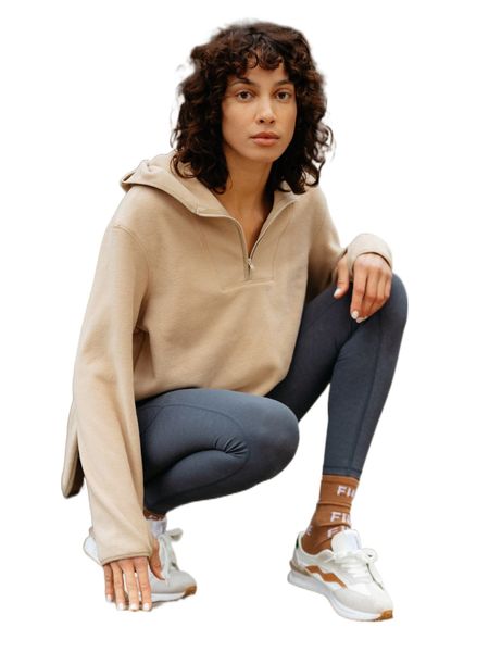 

motf premium high low thermal hoodie k2vd#, Black