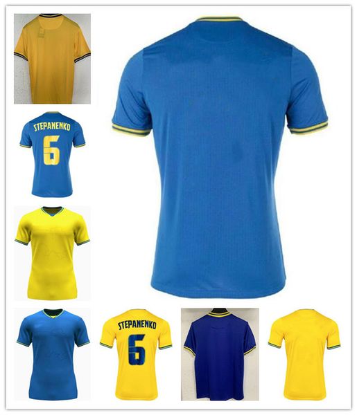 

ukraine soccer jersey romania football shirt vitaliy mykolenko oleksandr zinchenko 2021 2022 2023 national team jerseys shirts ruslan malino, Black;yellow