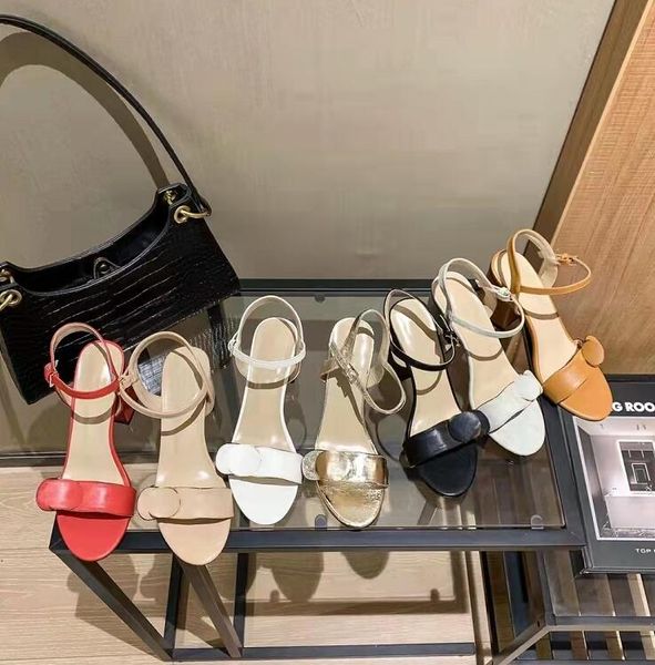 

designer classics women heels shoes sandals fashion beach thick bottom slippers alphabet lady leather hasp outdoor party high heel shoe, Black