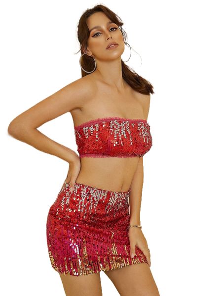 

unique21 contrast lace sequins crop h9qb#, White