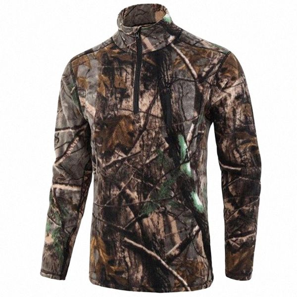 

men's jackets 2021 outdoor fleece thermal military camouflage tactical hiking sportwear outerwear windproof camping hunting clothing f1, Black;brown