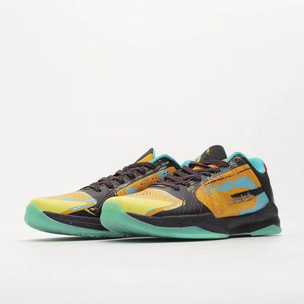 

bryant black mamba peter pan 5 generation actual basketball shoes 001