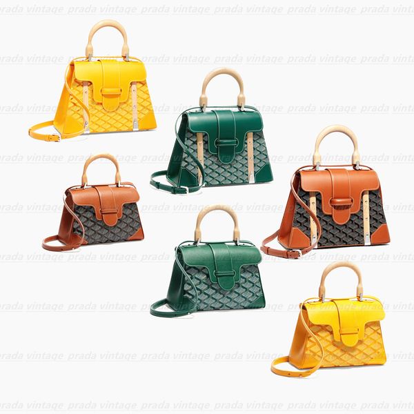 7a Qualidade de qualidade Man's Homem bolsas de embreagem Bolsa de bolsas de couro genuíno Saigon Designer de luxo de luxo Tote clássico Graffiti Viagem Última bolsa de ombro de crossbody Painted Painted