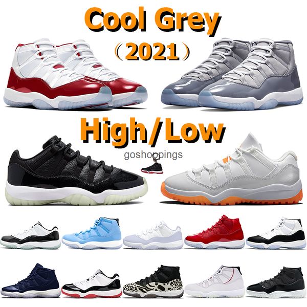 

high 11 basketball shoes cool grey 11s men sneakers low 72-10 cherry jubilee animal instinct pantone concord 45 citrus pure violet legend
