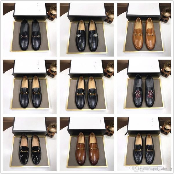 

mm designer shoe for men genuine leathers mens casual shoes large size 36-45 luxury brand men's leather shoes 33, Black