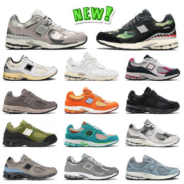

designer 2002r shoes mens women platform grey camo black protection pack sea salt deep taupe peace be the journey water guide bb2002