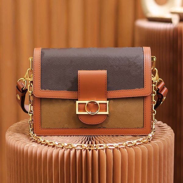 

5a+ diagonal package old flower alphabet bag women purse designer handmade luxury handbags classic fashion leather wallet sac de luxe femme