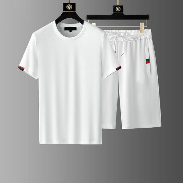 

o animal eagle print short sleeve men's t-shirt set 2022 summer oversized breathable pullover two piece set, White;black