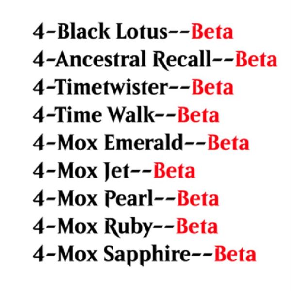 

blue core good quality sell 36pcs/lot board game magic cards english version 63 x 88 mm tcg270t