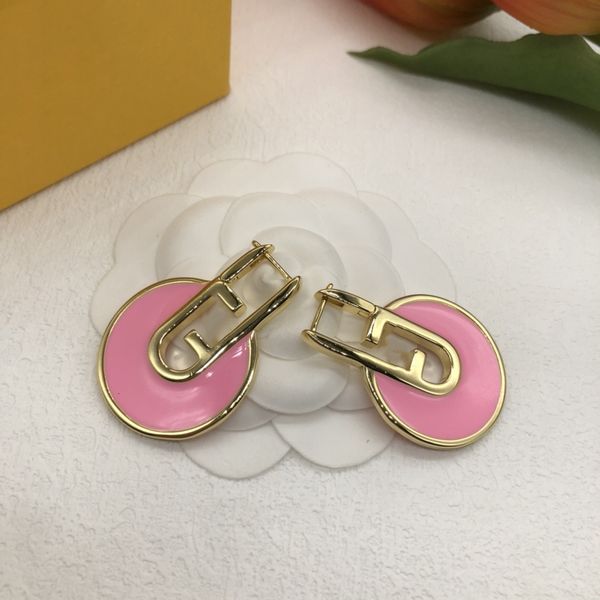 

classic studs designer earrings fashion ladies premium jewelry, Golden;silver