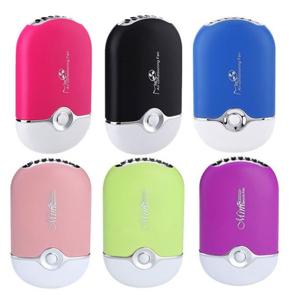 USB Mini Fan Klimaanlage Gebläse Schnell Trockner Für Wimpern Verlängerung Nagellack Wiederaufladbare Trockenen Tasche Lüfter