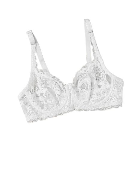 

floral lace sheer underwire bra i5gv#, Black;red