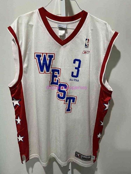 

new basketball uniform rb 2004 all star game west steve francis jersey #3 basketball jerseys, Black