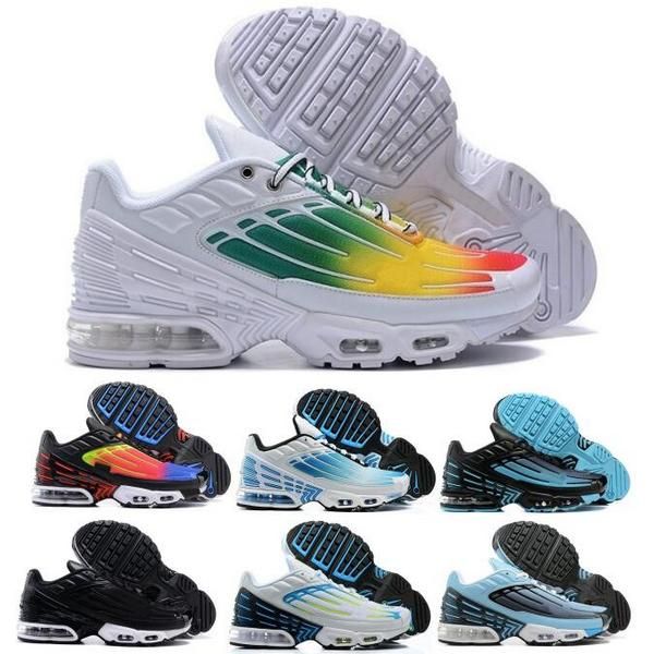 

tn plus 3 running shoes tuned cushion laser blue neon triple white tns iii chaussures 2022 designer men women wan woman trainers sneakers