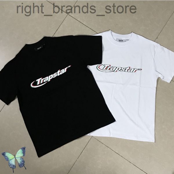 

trapstar t shirt high street casual men women cotton w220811, White;black