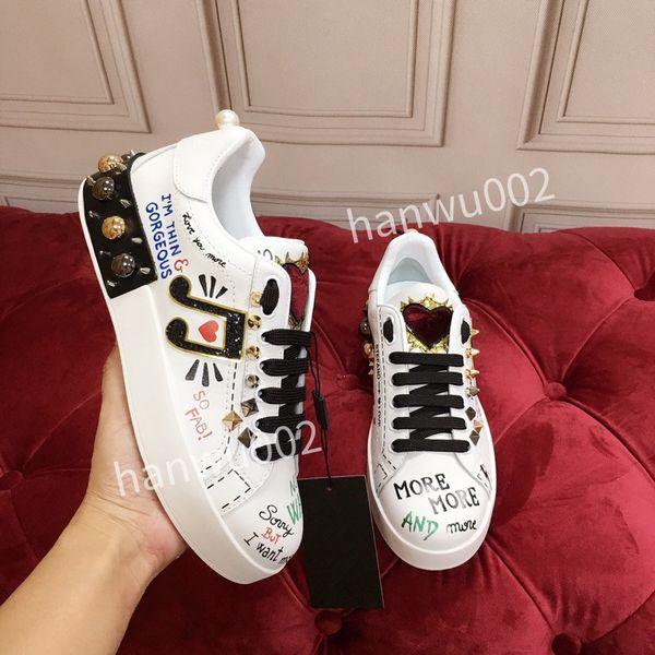 

2022 designer casual shoes boots men women calfskin platform trainer white technical shoe knit retro patchwork technical mesh sneakers size3, Black