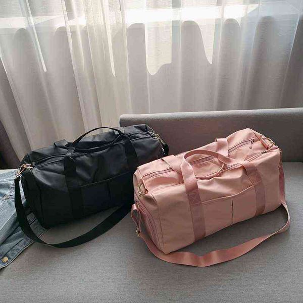

duffle bags swimming fitness bag dry wet separation travel bag trolley case portable luggage for short distance 220707