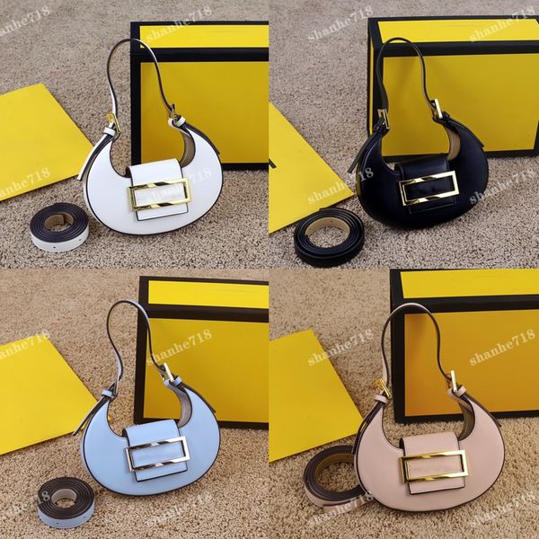 

vintage cowhide cookie hobo underarm bag shoulder crossbody bags designer luxury handbags women crescent messenger bag lady purses