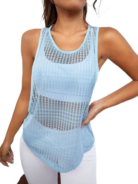 

sheer sports tank without bandeau e7zu#, Gray