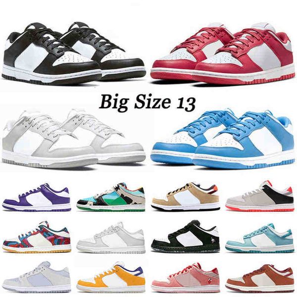 

sb dvnk low big size 13 running shoes for men women leather platform sneakers black archeo pink grey unc coast summit white chunky parra