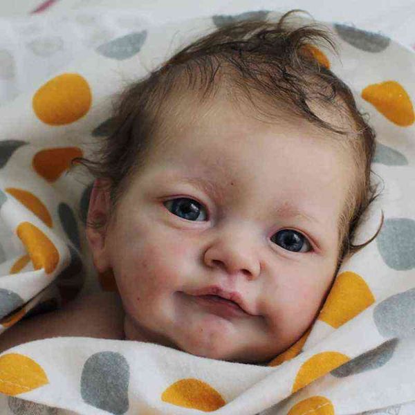

rdd vinyl reborn baby blank kit toy "tobiah" for children realistic cute for artist 12inches alive unfinished unpainted doll aa220
