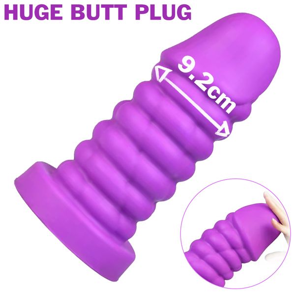 Enorme Butt Plug Sex Shop Simulazione Dildo Grande Plug anale Prodotti per adulti Giocattolo anale Masturbatore femminile Giocattoli erotici per coppia 220725