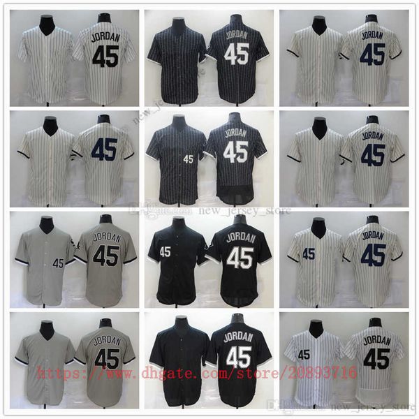 

movie college baseball wears jerseys stitched #45 slap all stitched number name away breathable sport sale man, Black