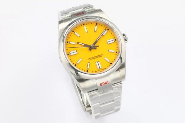 

factory mens womens lovers style watch oyster perpetual sapphire watches eta 3230 movement 41mm 36mm 904l waterproof 10atm luminous wristwat, Slivery;brown