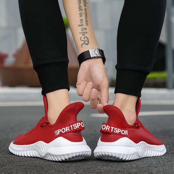

men women leather pu basketball shoes 2022 red
