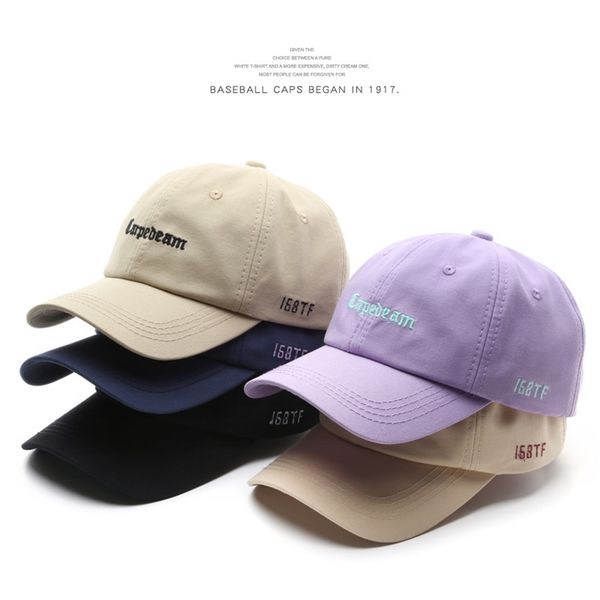 

sleckton cotton baseball cap for women and men casual hat visors fashion letter embroidery hats summer sun caps 220618, Blue;gray