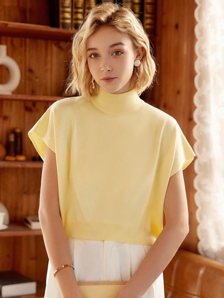 

knit mix mock neck batwing sleeve solid knit w6yv#, White;black