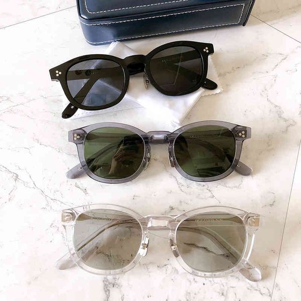 

sunglasses korean version yuwenle handmade sunglasses for men wo y414, White;black