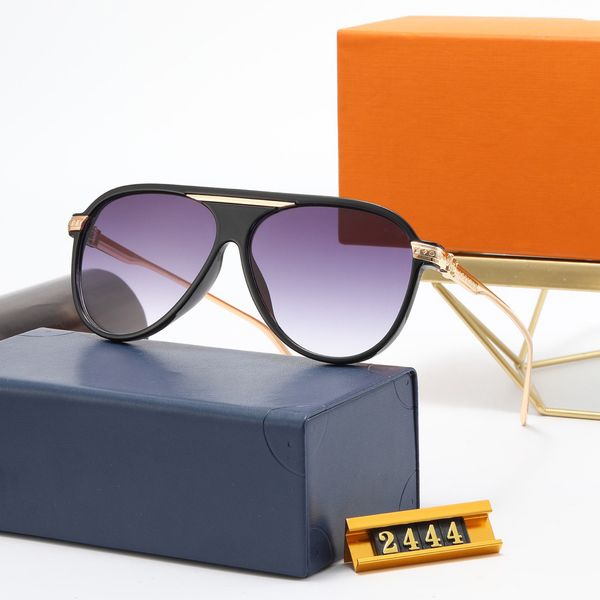 

summer men's and women's sunglasses with metal logo fashion women's brand full frame uv400 lenses large square luxury packagi, White;black