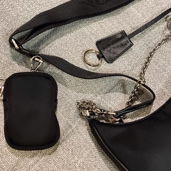 

fashion ladies handbag nylon 3 in 1 shoulder famous designer 2005 chain