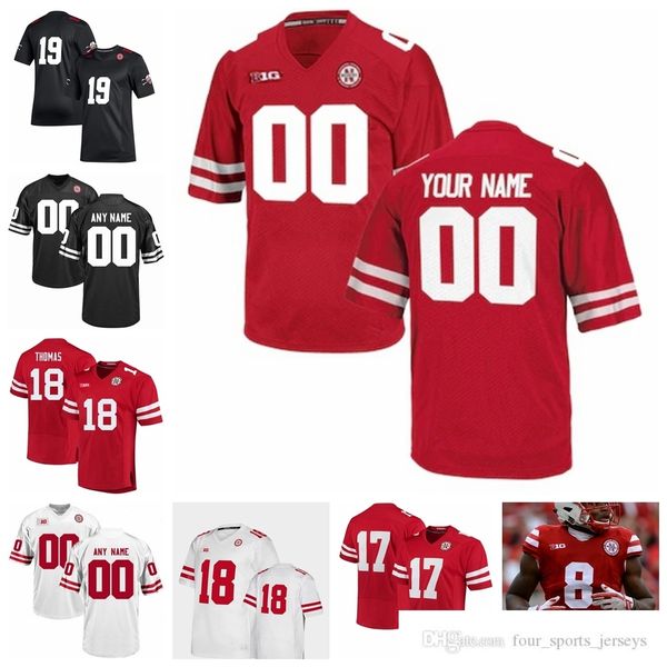 

ncaa nebraska cornhuskers college football jerseys mens devine ozigbo jersey eric lee jr. dedrick mills matt masker jerseys custom stitched, Black