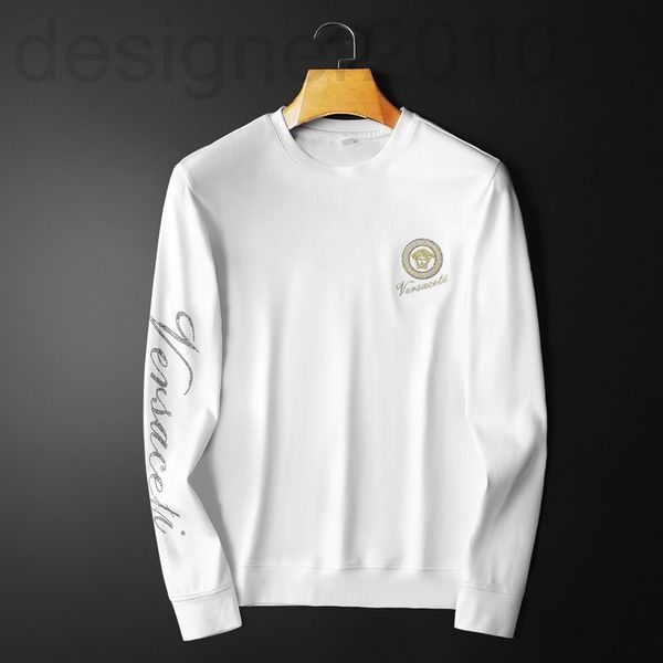 

men's hoodies & sweatshirts designer 2021 autumn and winter new fashion men's personalized round neck casual long sleeve sweater, Black