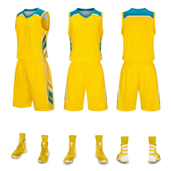 

nb0127 basketball jersey sport wears athletic outdoor apparel college, Black