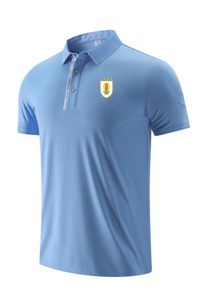 22 Uruguay Polo Freizeithemden für Männer und Frauen im Sommer atmungsaktiven Trockeneisnetz Stoff Sport T-Shirt Logo können angepasst werden