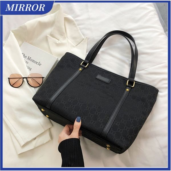 Mirror Luxury Bag Street Großer Sommer Neues Frauen koreanische Atmosphäre Handtasche große Kapazität Mode One Schulter -Tasche Taschen