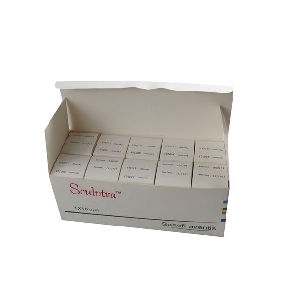 

beauty items sculptra plla poly-l-lactic acid 1vials x5ml demal filler anti-aging facial