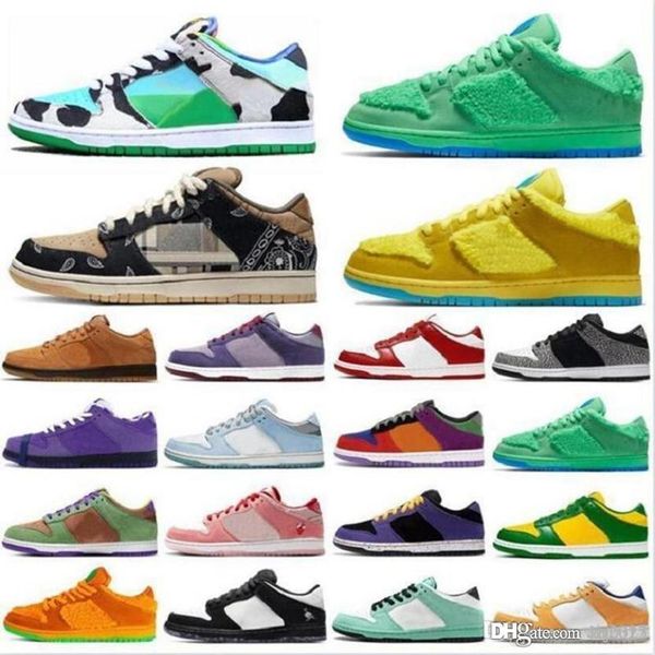 

dk sb running shoes for coast unc black white sail sandals lemon drop team green dust chicago mens trainers outdoor sports sneakers 36-45