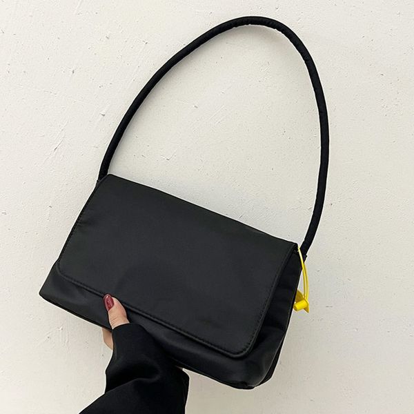 

pda designer bag luxury brand underarm shoulder bags pra nylon messenger bag large capacity totebag women's flip handbag